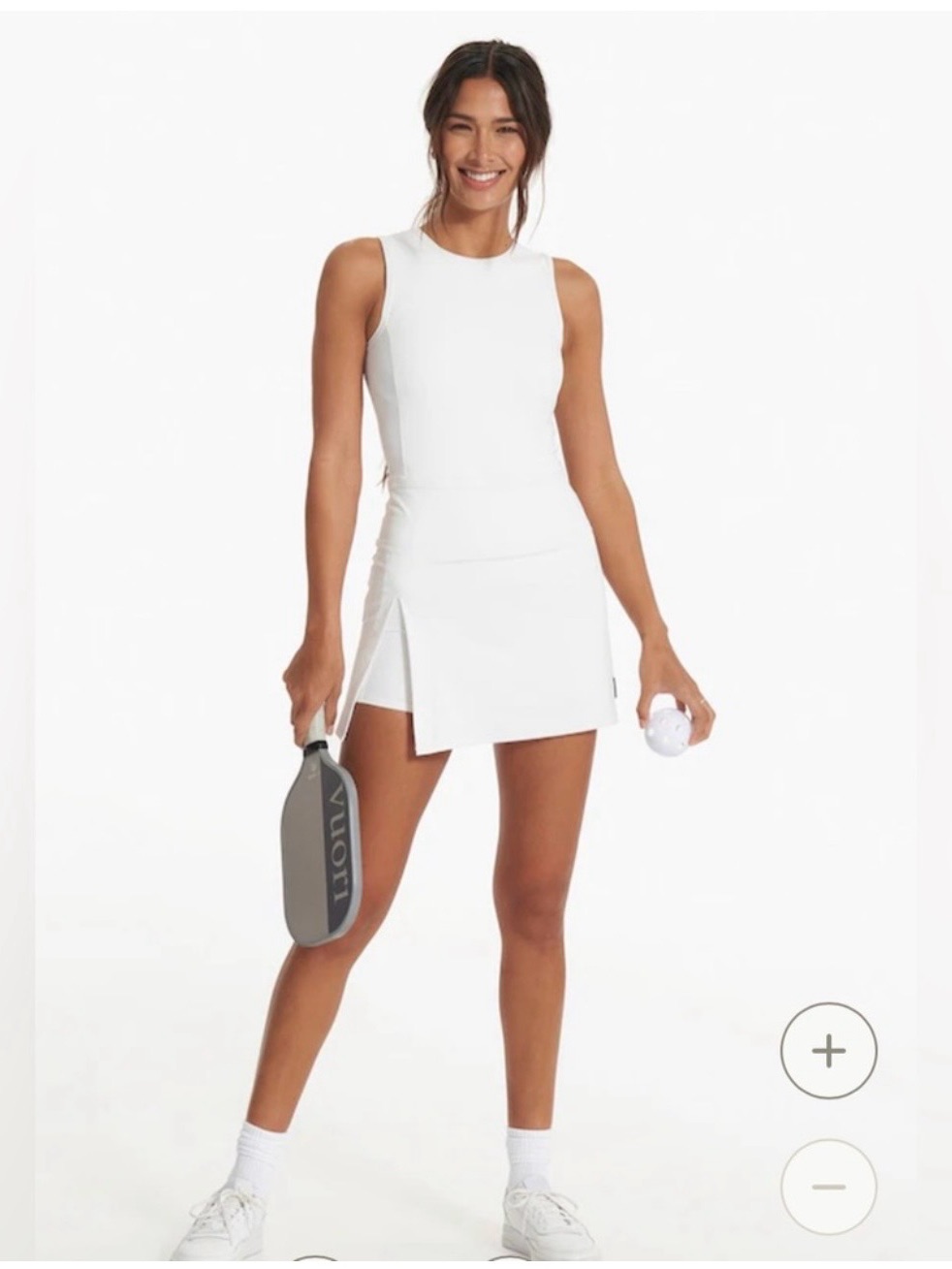 Vuori Black Tennis Dress